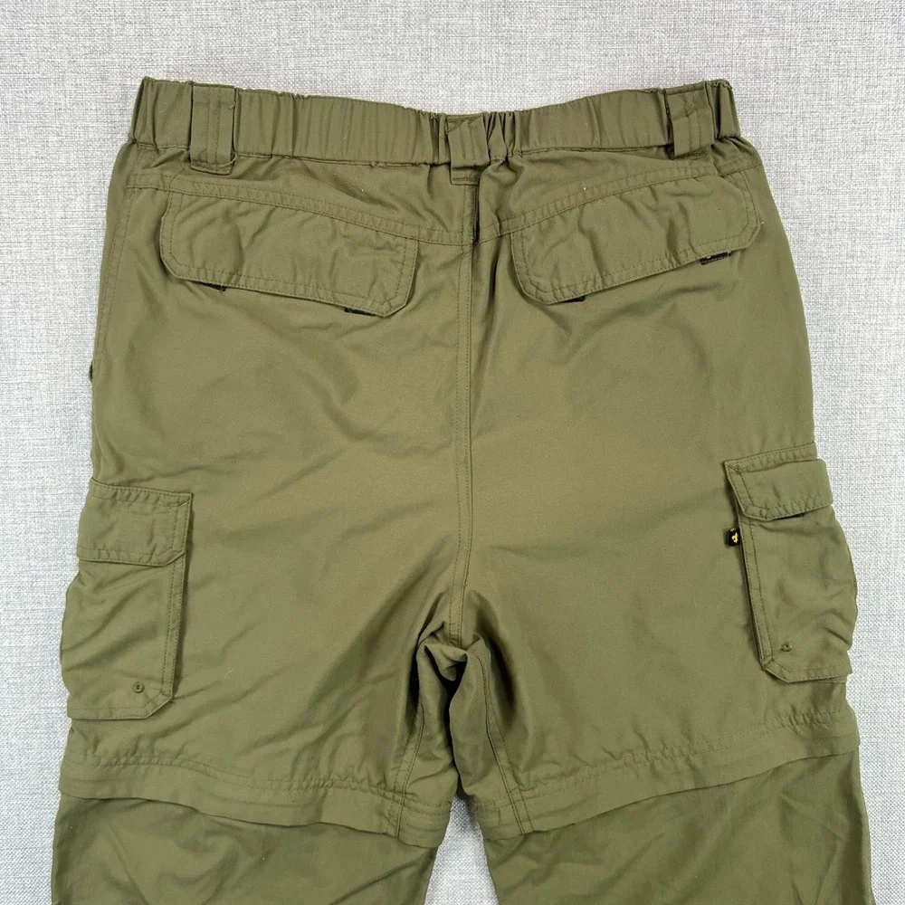 Boy Scouts of America Switchback Convertible Cargo Pants Men Small Uniform Green